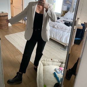 Aritzia blazer in “bone”